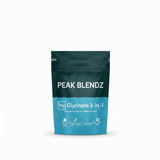 PEAK BLENDZ - Magnesium Glycinate 3-in-1 formula for Balance+